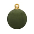 thumbnail image 1 of Giant Inflatable Velvet Christmas Balls 18/24 Inch Festival Outdoor Decorat, 1 of 4