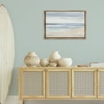 thumbnail image 3 of Stupell Industries Subtle Beach Ombre Landscape & Nature Painting Brown Floater Framed Canvas Art Print Wall Art, 31 x 21, 3 of 10