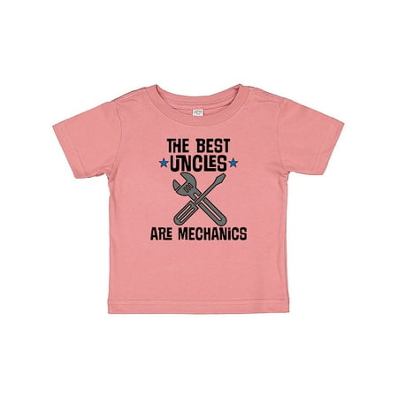 

Inktastic Best Uncles Are Mechanics Gift Baby Boy or Baby Girl T-Shirt