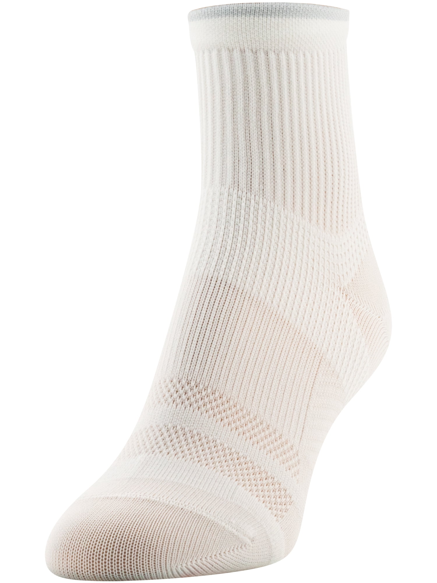 Peds Women's All Day Active Ankle Socks, 6 Pairs