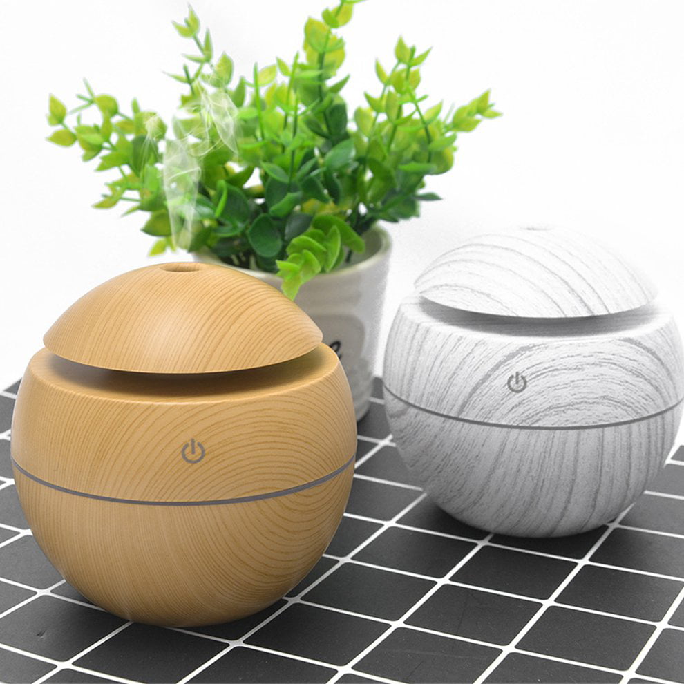 Details about   Electric Humidifier Essential Aroma Oil Diffuser Ultrasonic Wood Grain