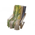 thumbnail image 4 of East Soft Flannel Fleece Throw Blanket, Bamboo Tree Branches Full Moon and Abstract Curvy Clouds Stars Eastern, Cozy Plush for Indoor and Outdoor Use, 70" x 90", Yellow Green Pale Brown, by Ambesonne, 4 of 6