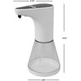 thumbnail image 7 of Home Basics SD41400 Automatic Soap Dispenser, White, 7 of 7