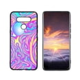 thumbnail image 1 of Compatible with LG Q51 Phone Case, Psychedelic-Trippy-Alien-Art-Visuals-Colours03 Case Men Women, Flexible Silicone Shockproof Case for LG Q51, 1 of 1