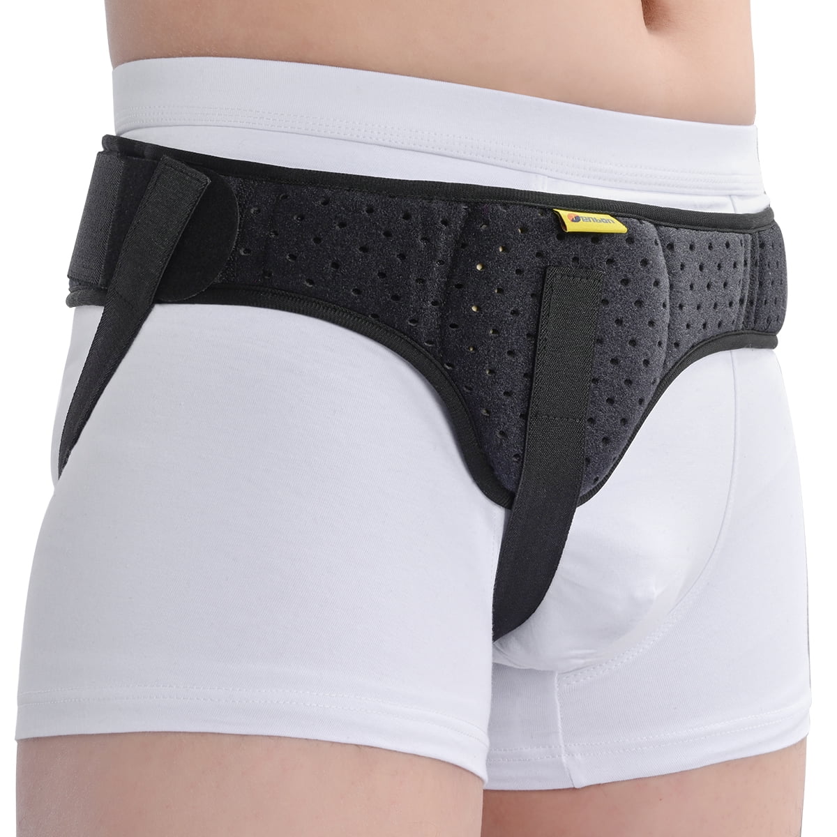 Tenbon Inguinal Hernia Belt Truss for Men and Women Left or Right Side  Support with Compression Pads