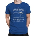 thumbnail image 2 of Outlaw Motors Classic Cars Design Men's T-shirt, 2 of 3
