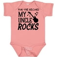 thumbnail image 3 of Inktastic For the Record, My Uncle Rocks Boys or Girls Baby Bodysuit, 3 of 5