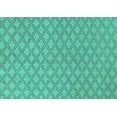 thumbnail image 1 of Ahgly Company Indoor Rectangle Oriental Turquoise Blue Industrial Area Rugs, 8' x 12', 1 of 4