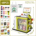 thumbnail image 3 of Set de juego POFJOEQ Cash Register, 48 unidades, dinero simulado y comida, 3 of 7