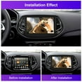 thumbnail image 6 of Car Radio for Jeep Compass 2017-2019, 10.1"" Touchscreen Android 13 System Support Carplay Android Auto Navigation Bluetooth Radio Video Mirror Link Steering Wheel Control Camera 2G+32G,Black, 6 of 13
