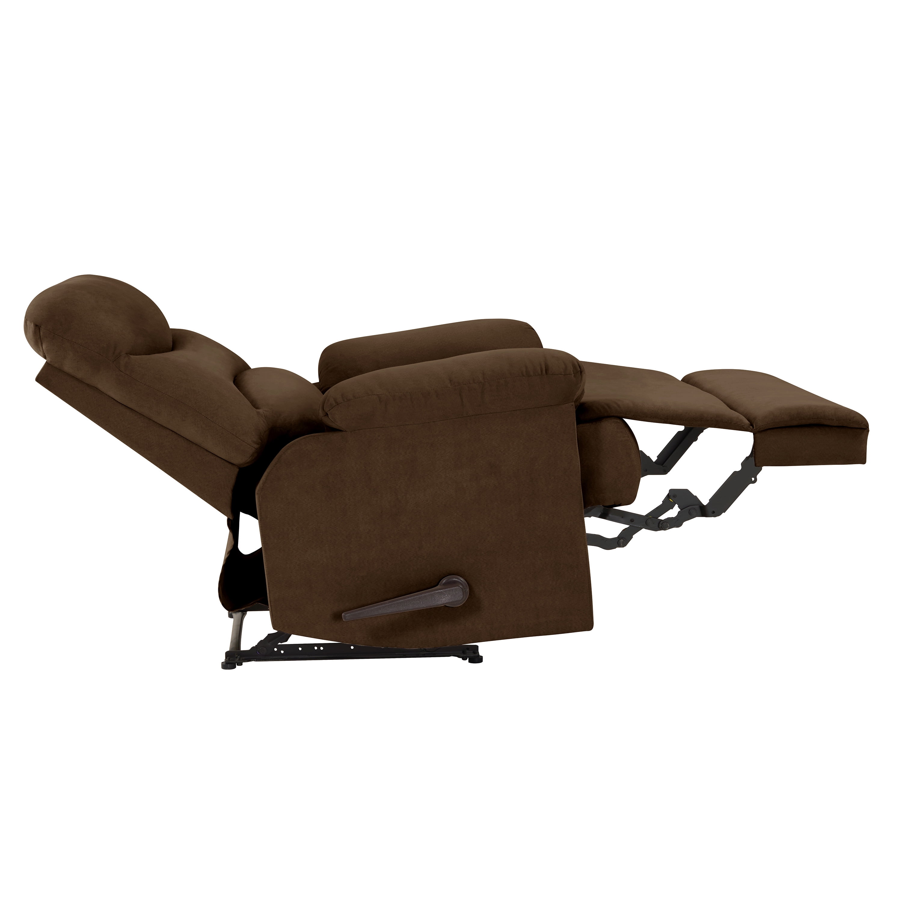 Homesvale Perie Wall Hugger Recliner Chair, Brown Microfiber