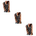 thumbnail image 4 of Chaleco de mujer Minnieouse estampado Casual encaje Sexy pulóver Tanktop deportes moda verano Top elegante tipo 9 XXL, 4 of 6