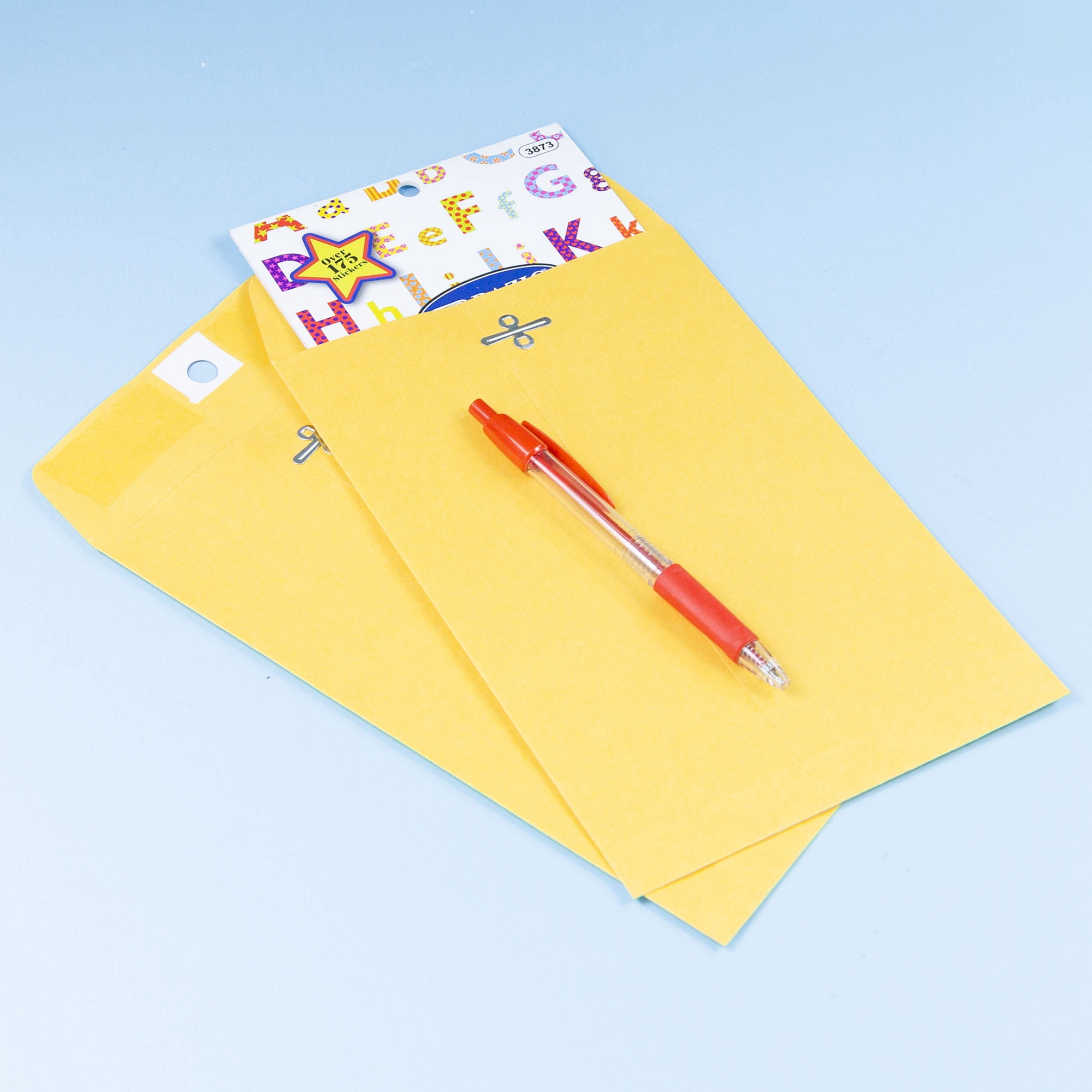 BAZIC Catalog Envelope 6" x 9" Gummed Seal Eyelet Closure, 240-Count
