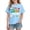Blue B, variant on WRKEKC Boys T-Shirts Short Sleeve Round Neck Print Soft Cotton Tops with First Day of School Pattern for Kids Daily Wear 3-10 Years