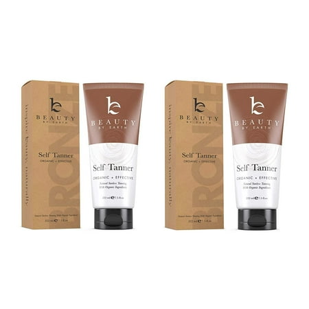 Bronze Tanning Lotion - Self Tanner with Organic & Natural Ingredients, Tanning Lotion, Sunless Tanning Lotion for Flawless Darker Bronzer Skin, Self Tanning Lotion - Self Tanners Best Sellers, Fake Tan (2pk)