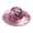 Pink, variant on Doomiva Metallic Bucket Hat Trendy Holographic Fisherman Hats Unisex Wide Brim Sun Cap For Women MEN Jazz Dance Green One Size