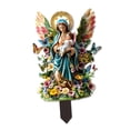 thumbnail image 4 of Garden Stake 2d Plague Regalos Regalos fáciles de usar Estaca decorativa multifuncional para el patio del jardín al aire libre Patio de primavera del Estilo B, 4 of 8