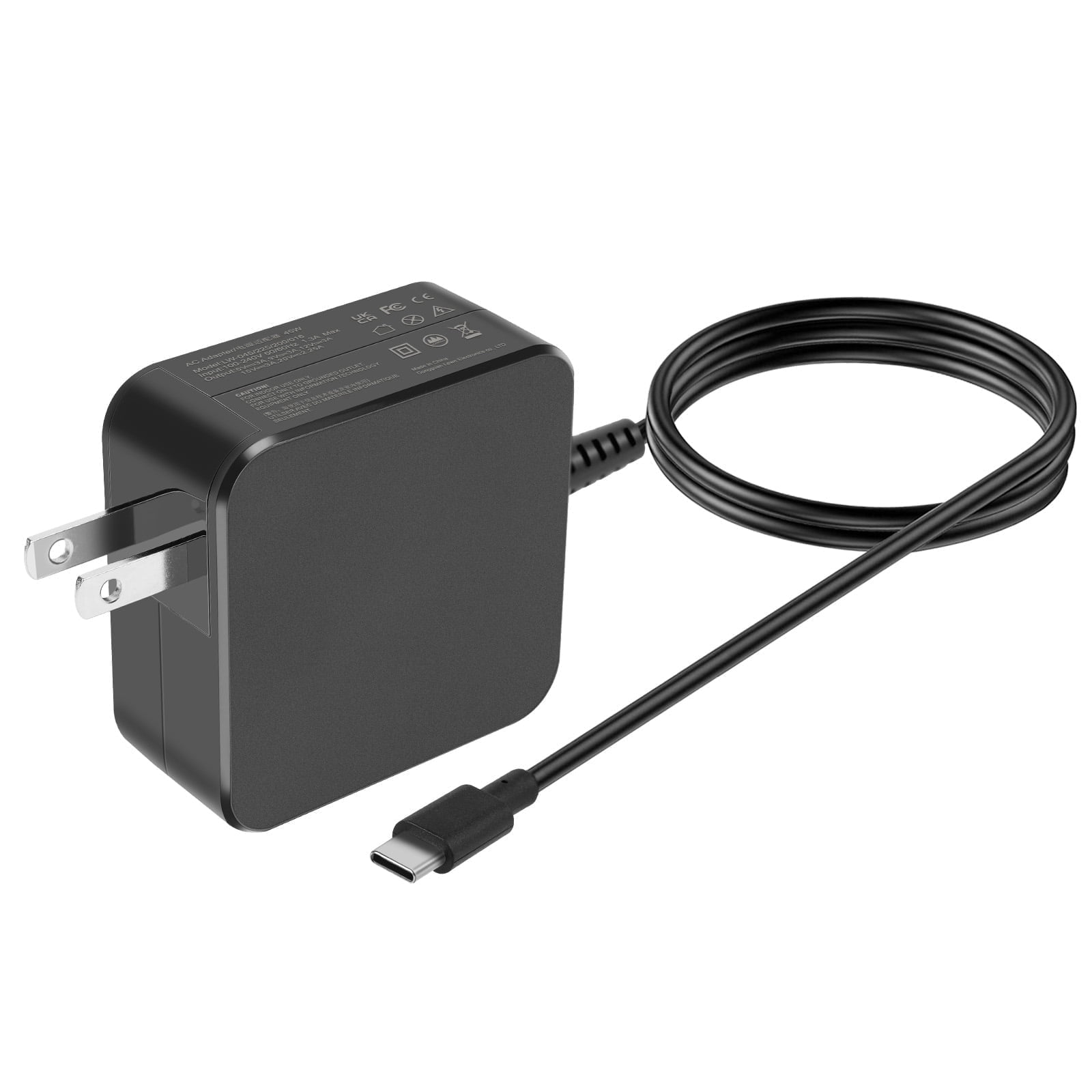 NATNO 45W USB-C Laptop Charger, Chromebook AC Adapter for Acer