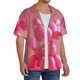 thumbnail image 2 of Fotbe Pink Balloon Puppy Art Camisa Estampada de Manga Corta para Hombre, Casual de Verano, Estilo Playero, Sin Arrugas-3X-Large, 2 of 5