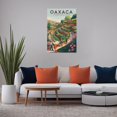 thumbnail image 5 of Vintage Retro Travel Poster Wall Art Ethnobotanical Garden Oaxaca Mexico Botanical Plants Cactus Agave Print Print Poster, 5 of 8