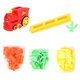 thumbnail image 1 of Juego de bloques de construcción de tren de juguete bloques de construcción Zulema dominó bloques juguetes, 1 of 7