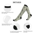 thumbnail image 5 of Pofeuu Skull with Cash Print Compression Socks for Women & Men Circulation - Best Support for Nurses,Running,Athletic,Sports, 5 of 7