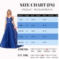 thumbnail image 6 of Sexy Backless Maxi Formal Dress for Women with Sequin, Sleeveless Pleated Evening Gowns for Wedding and Cocktail, 6 of 6