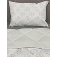 thumbnail image 3 of Hearts Comforter & Sham Bedding Set, Repetitive Cutsy Love Romance Valentines Design in Circles on Muted Tone Background, 3 pcs Duvet Set Microfiber Filling Quilt, 5 Sizes, Multicolor, by Ambesonne, 3 of 4