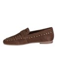 thumbnail image 3 of Diba True Women's Can Yon Studded Suede Loafer (Chocolate, 9/40EU), 3 of 5