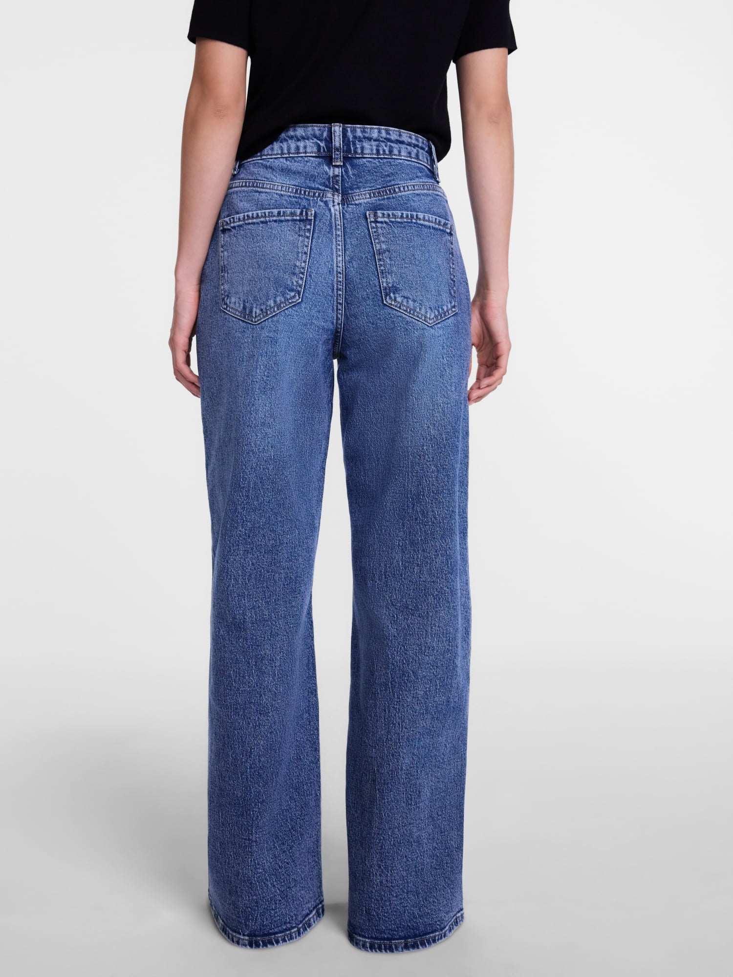 Scenario Women's Wide Leg Jeans, Sizes 0-20