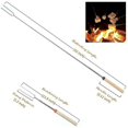 thumbnail image 2 of Marshmallow Roasting Sticks Kit, Extendable Camping Skewer with Telescoping Stainless Steel, Child-Safe Design, Easy Carry &amp; Cleaning, Heat-Treated Stainless Steel, for, 2 of 5