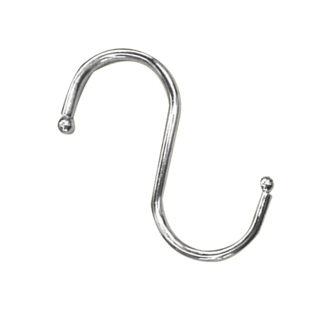 Bearachild 5 Pisces Iron S Shaped Hook Holder Duty Mops Heavy Clothes Closet Cloth Wardrobe Pan Storage Hanger Organizing Portable Type3 NO3
