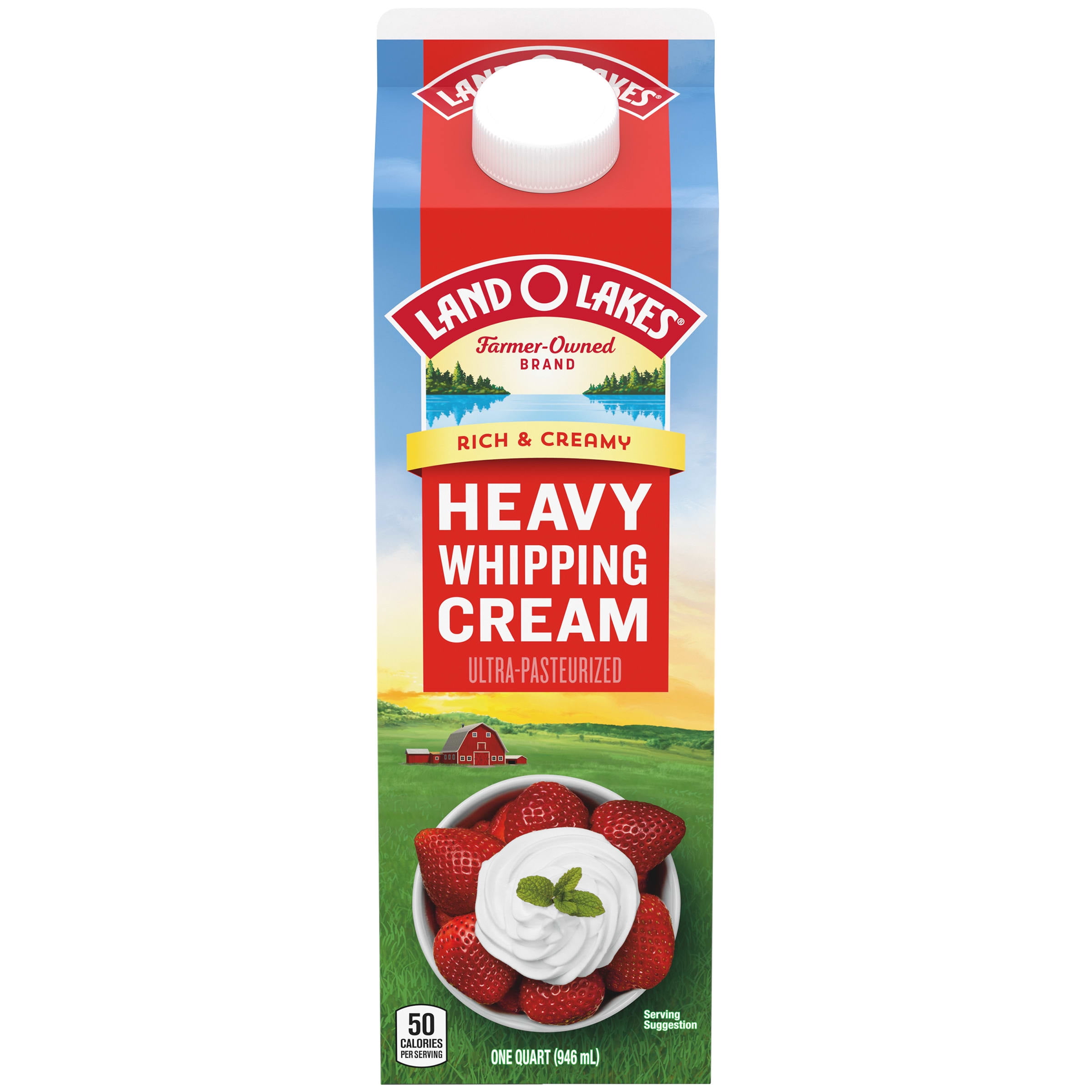 Buy Land O Lakes Heavy Whipping Cream 1 Quart Online At Lowest Price 