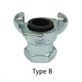 thumbnail image 3 of Universal Air Hose Coupling 3/8 inch Claw coupling Pneumatic Hose Double Lock Claw Couplings 304 Stainless Steel Connector, 3 of 4