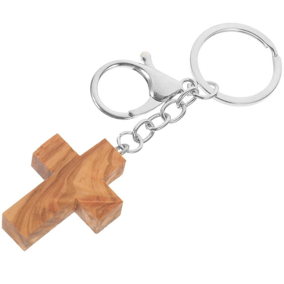 Key Chain Fsthers Day Gift Keychain Wood Pendant Charm Backpack Olive