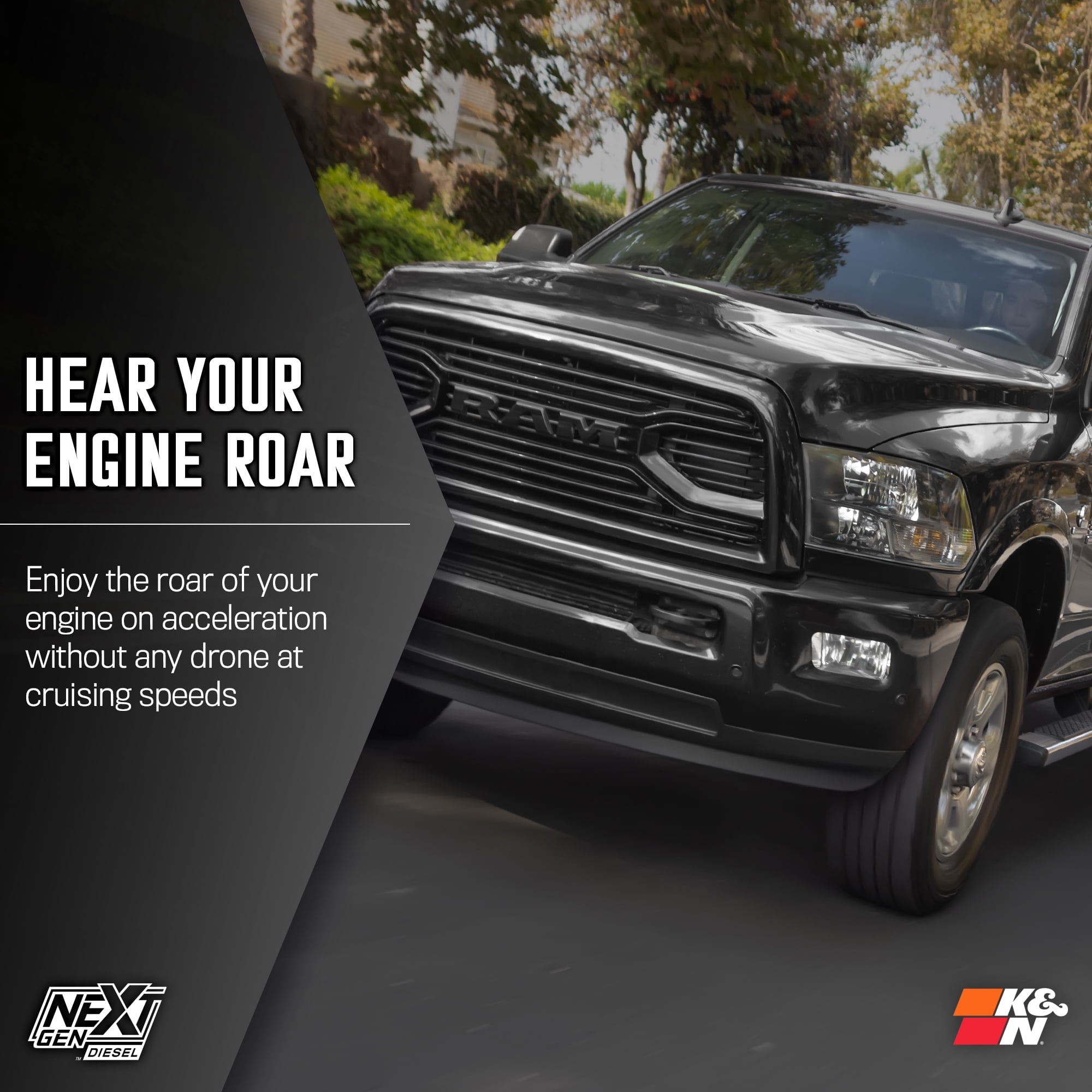 K&N Performance NextGen Cold Air Intake System: Easy Installation, Engineered to Maximize Airflow, Boost Horsepower & Torque, 50-1583D