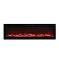 thumbnail image 2 of Edyo Living Wall Mount or Recessed Electric Fireplace w/Touch Screen, 50in, 2 of 12