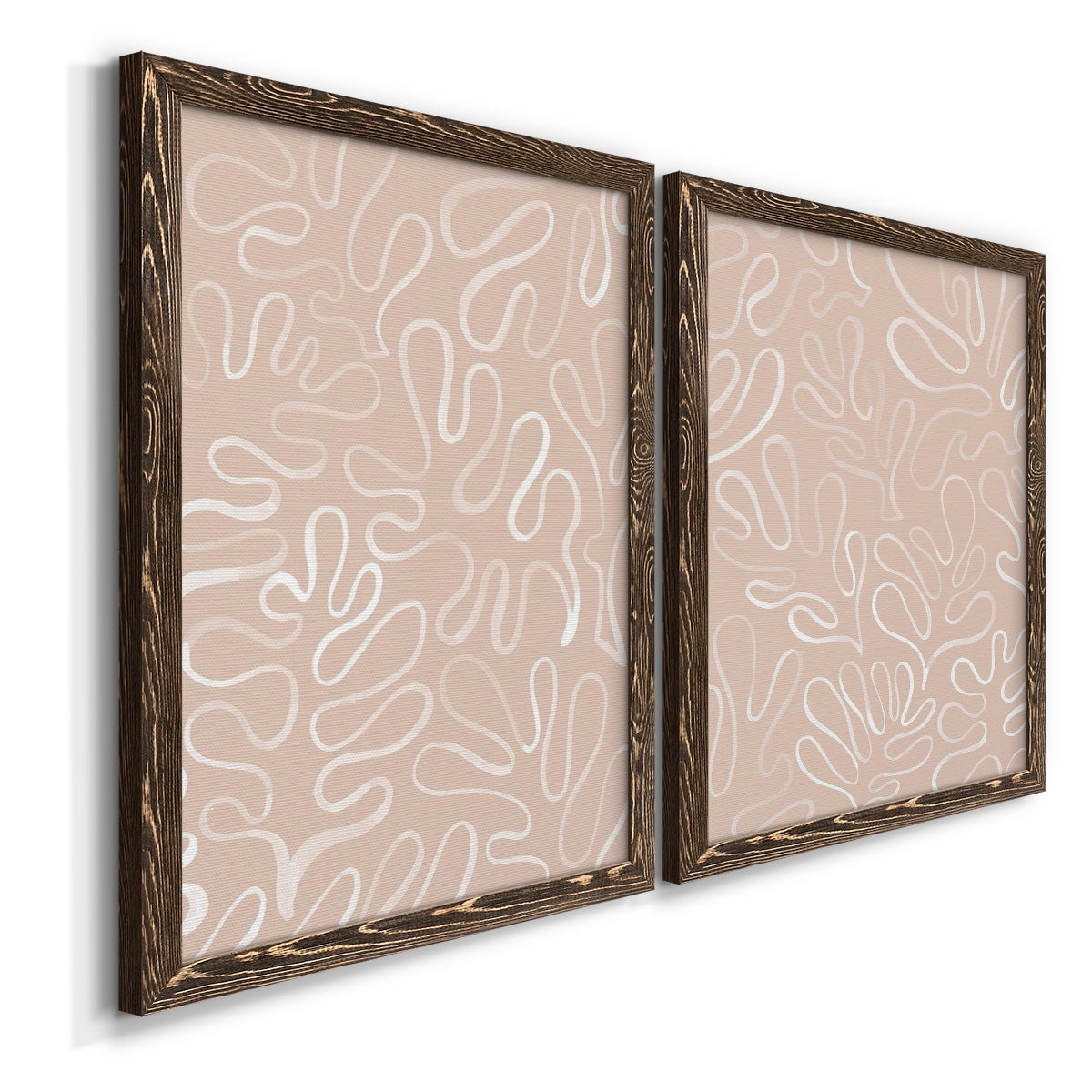 Matisse Pieces III - Premium Framed Canvas 2 Piece Set - Ready to Hang
