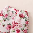 thumbnail image 5 of TAmten Toddler Girl Clothes Baby Girl Summer Outfits Ruffle Sleeveless Shirts Tops Shorts Set for Girl Clothing(Pink,18-24 Months), 5 of 6
