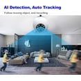 thumbnail image 2 of 2MP 1080P Wireless Lightbulb Powered PTZ Security Camera with E27 Bulb Connector, Motion Auto Tracking, Two Way Audio, Night Vision, 2.4ghz WiFi IP PTZ CCTV Camera, 2 of 9