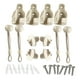 thumbnail image 4 of Juego de 16 cuerdas elásticas para amarrar persianas y cortinas, accesorios de fijación versátiles Blanco, 4 of 9