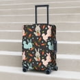 thumbnail image 6 of Hirioo Rabbit Is Eating Carrots for Elasticity Suitcase Cover (No luggage Included) Durable Luggage Protector Fits 18-32 Inch Luggage-Medium, 6 of 7