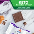 thumbnail image 6 of Atkins Endulge Treats, Caramel Chocolate Squares, Low Carb and Low Sugar Snacks, Keto Snacks, Milk Chocolate Treats, 15 Count (5ct), 6 of 11