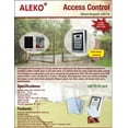 thumbnail image 2 of ALEKO Universal Metal Wired Keypad - LM178, 2 of 2