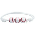 thumbnail image 2 of Happy date 6pcs Ball Bracelet Sports Party Favors Ball Adjustable Braided Sports Bracelets for Boys Ball Bracelet for Girls Sports Team Accessories, 2 of 8