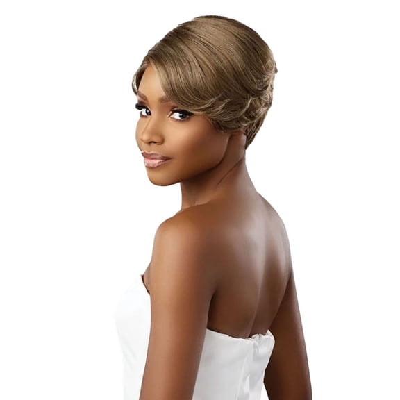 Sensationnel Dashly Salt & Pepper Unit7 Glueless Lace Wig 8.5" Lace Wigs / Color: 2 - DARK BROWN