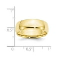 thumbnail image 3 of Primal Gold 10 Karat Yellow Gold 7mm Lightweight Comfort Fit Band Size 13.5, 3 of 4