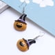 thumbnail image 2 of Un par de aretes de Halloween Funny Ear Studs personalidad exagerada sonrisa cara calabaza con sombrero ganchos para las mujeres niñas, 2 of 5