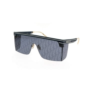 Christian Dior Diorclub M1U Sunglasses Blue Gold Blue Lens