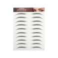 thumbnail image 1 of Unique Bargains Tatouage Simulation Sourcils pour Femmes 1 Pce Pointu, Noir, 1 of 5